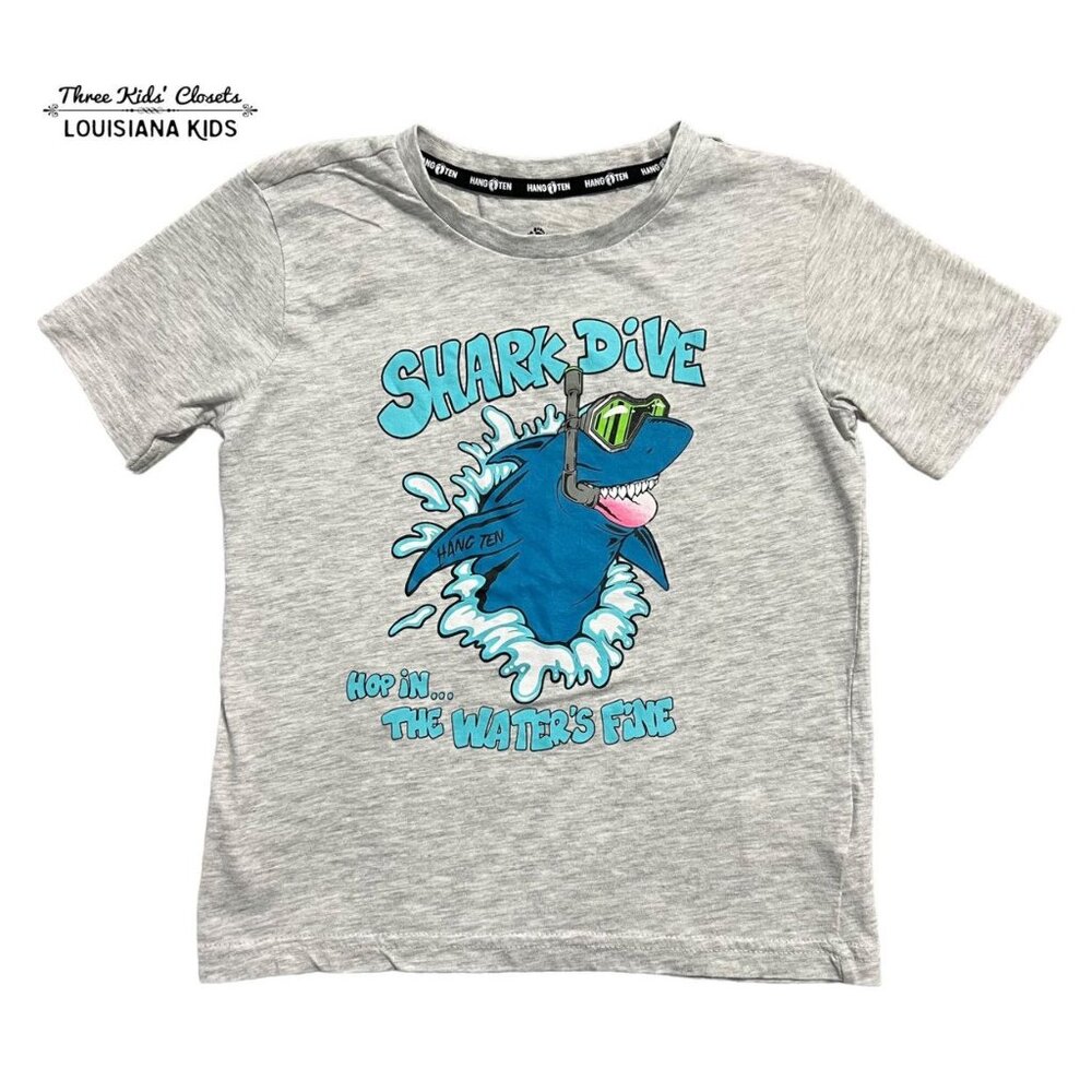 Hang Ten Sz 6 Shark Dive Shirt